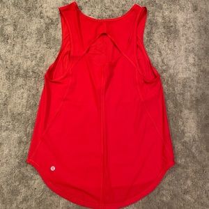 COPY - Lululemon red tank, size 6, EUC ❤️